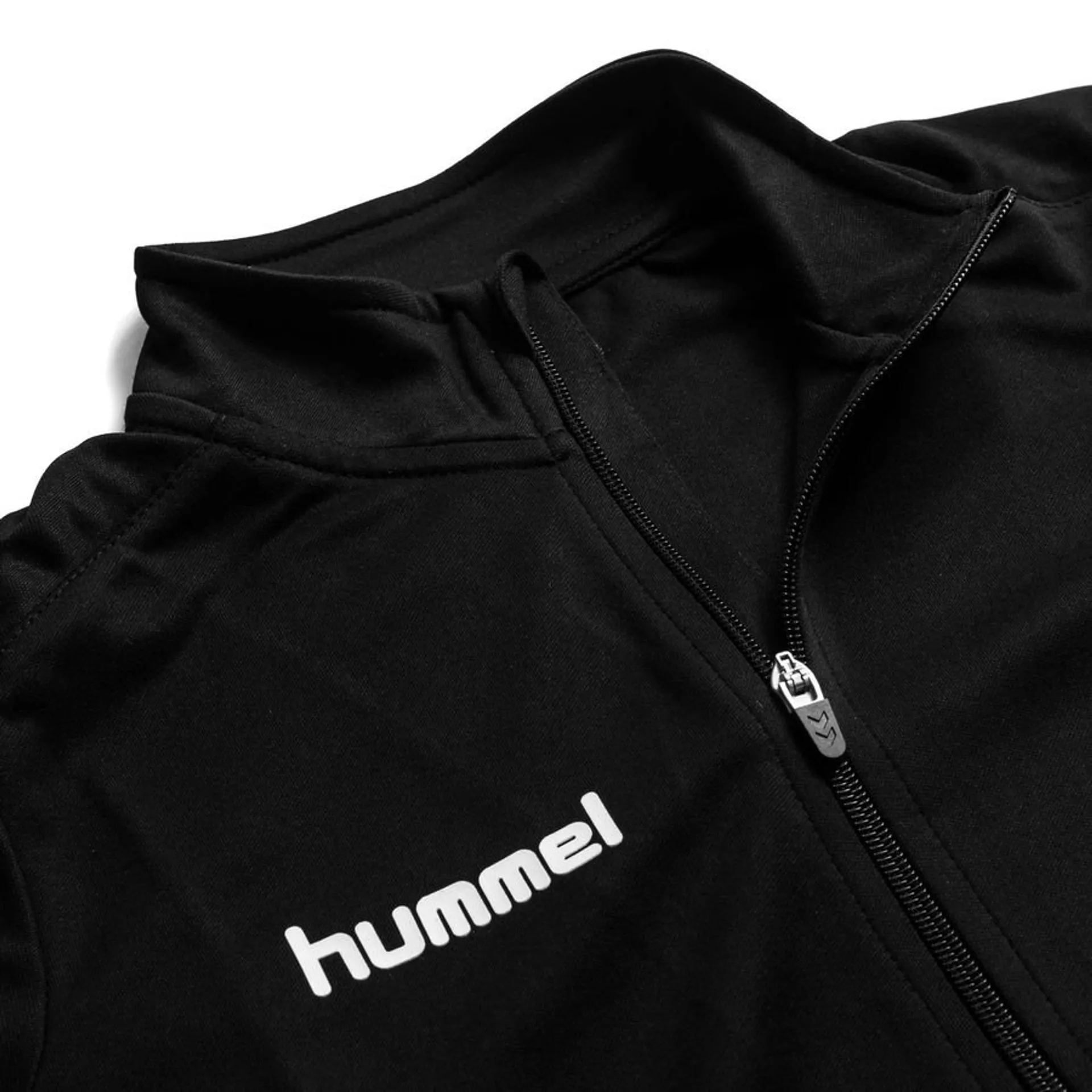 Jacheta de Antrenament Hummel Core Poly Negru/Alb [2]