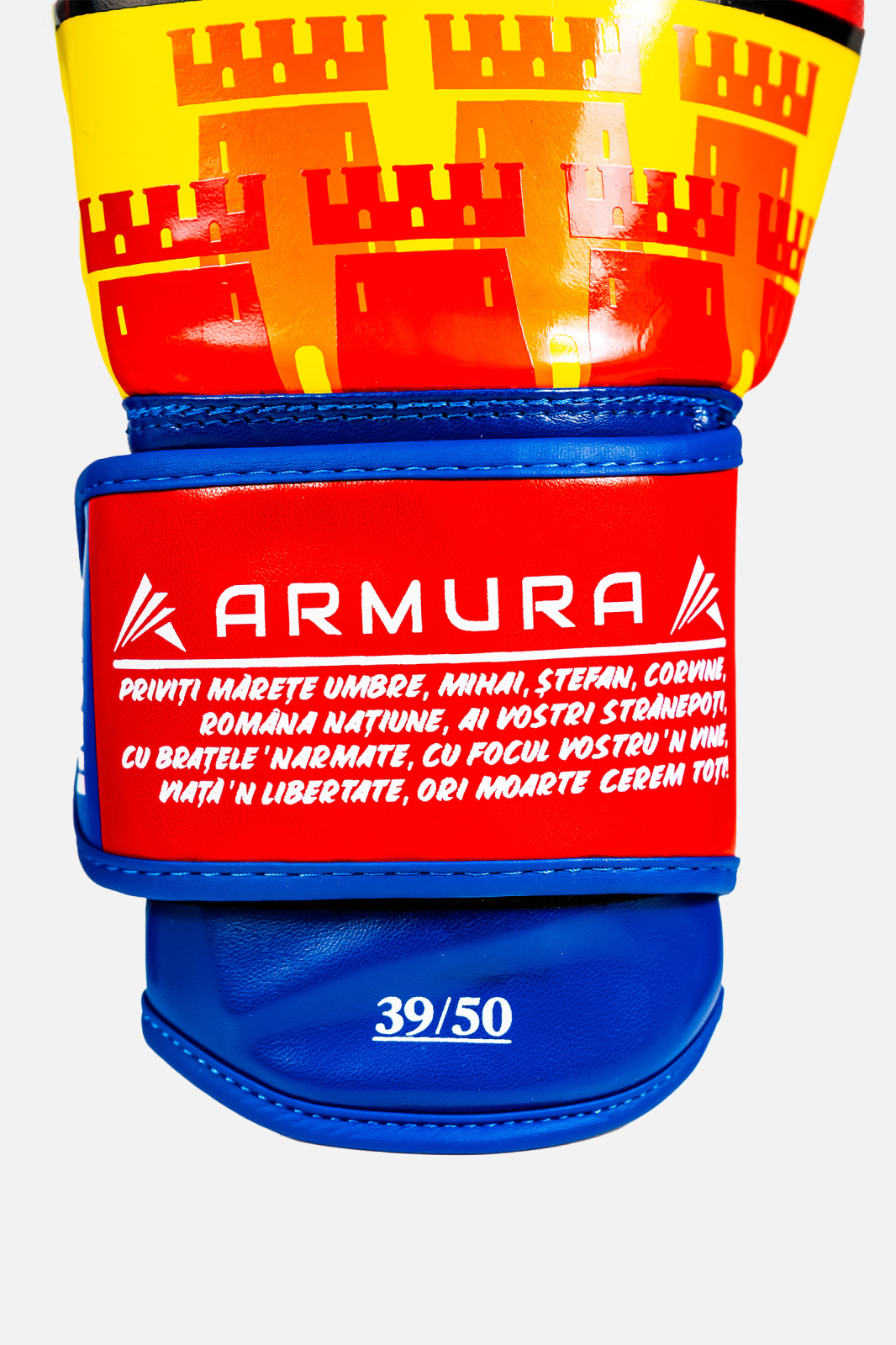 Manusi de Box ARMURA Regio Transilvania Galben/Albastru Editie Limitata [4]