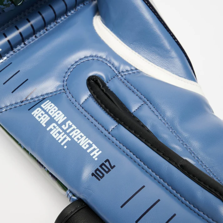 Manusi de Box LEONE Urban Fighter Albastru/Verde [5]