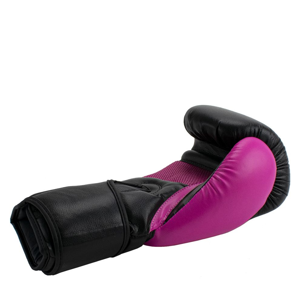 Manusi de Box Super Pro Gear Ace Negru/Roz [3]