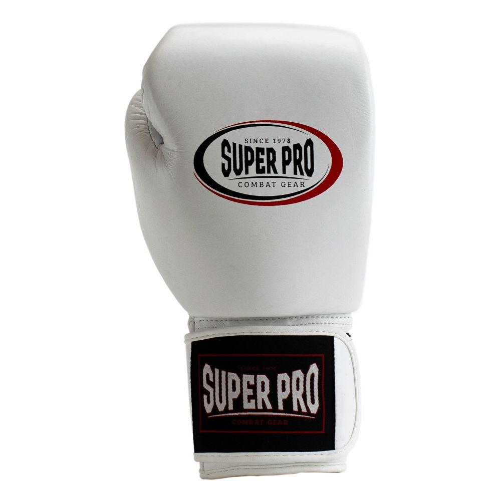 Manusi de Box Super Pro Gear Alb/Negru [1]
