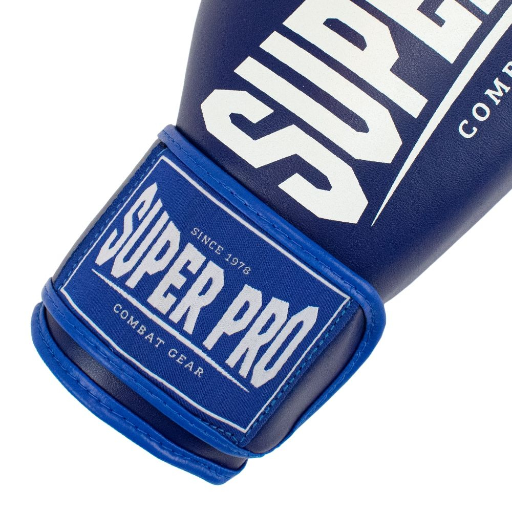 Manusi de Box Super Pro Gear Champ Albastru/Alb [5]