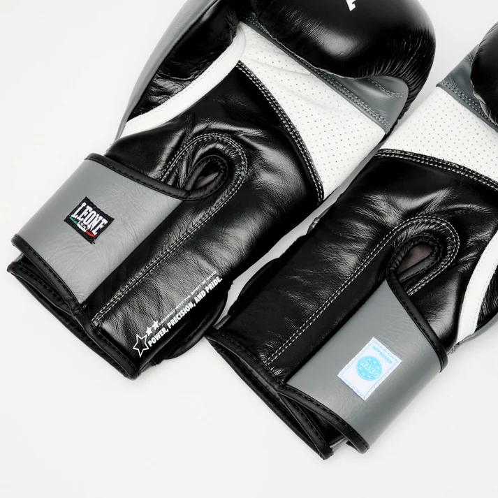 Manusi de Kickboxing Wako LEONE Negre [6]