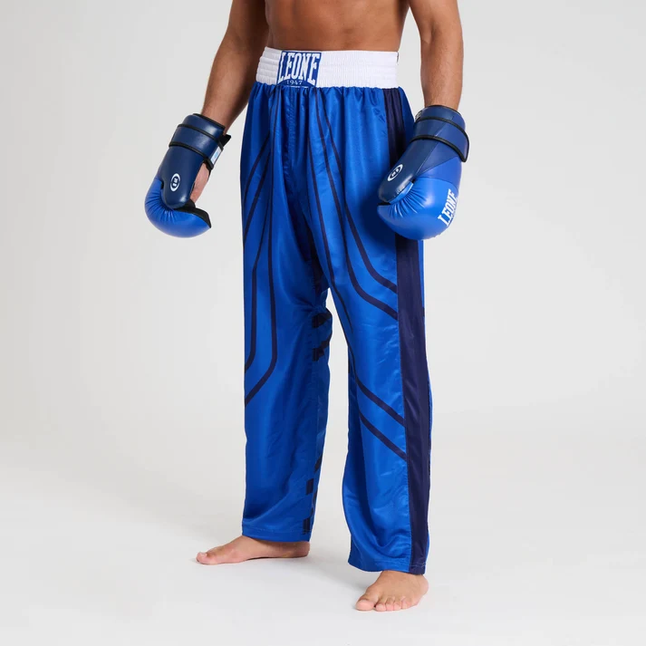 Pantalon de Kickboxing Wako LEONE Albastri [2]
