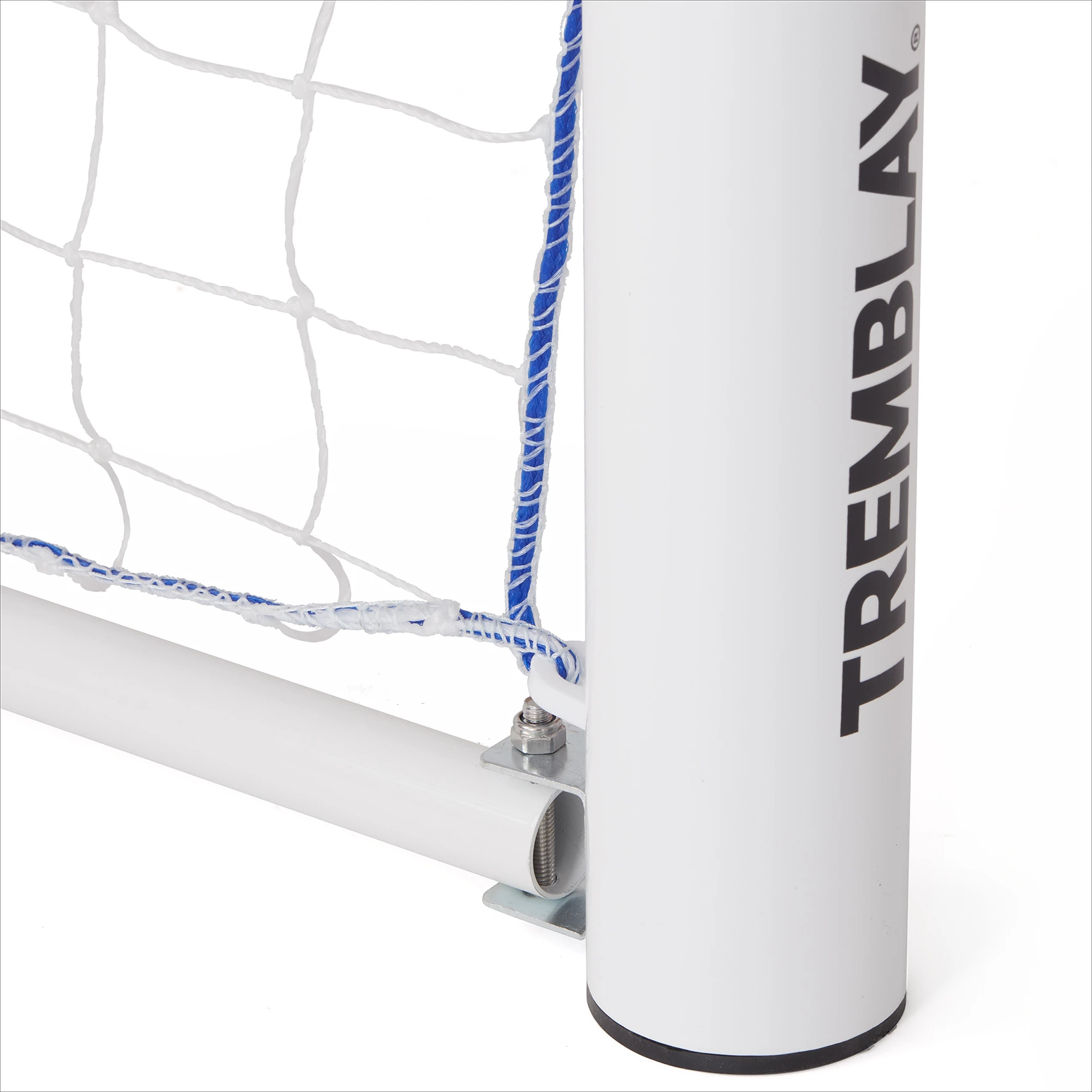 Poarta de Fotbal din Aluminiu Pliabila Alba [3]