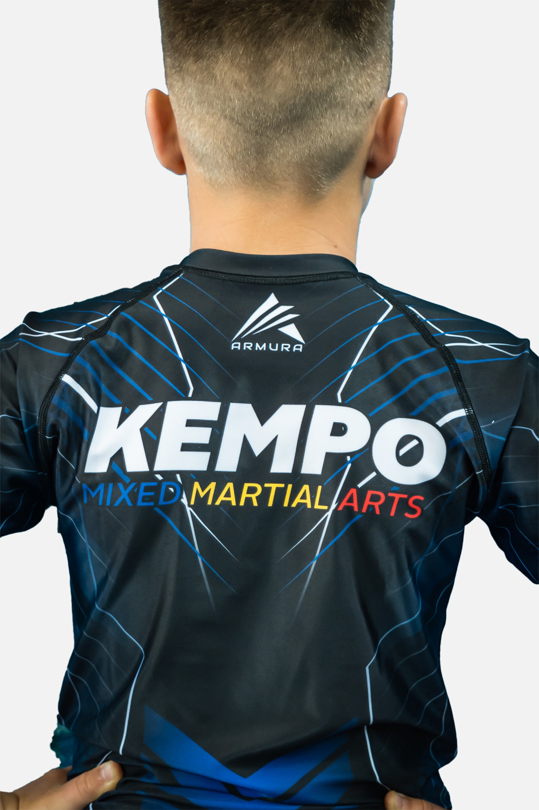 Rashguard ARMURA Kempo 3.0 Albastru Juniori [4]