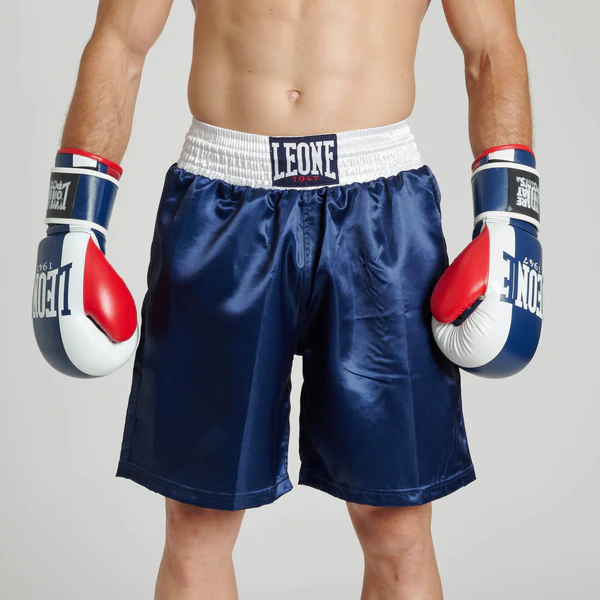 Short LEONE de Box Color Block Albastru [1]