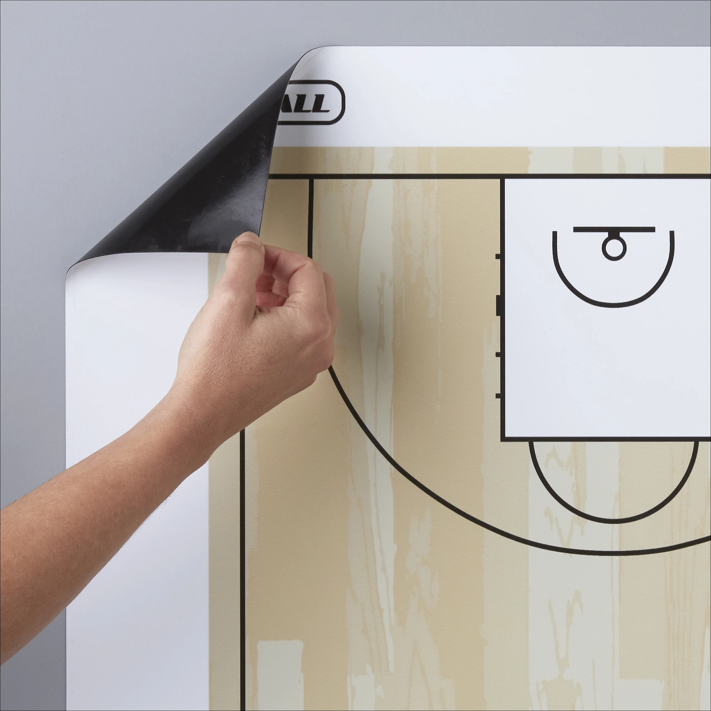 Tabla Magnetica Alba cu Print Baschet [1]