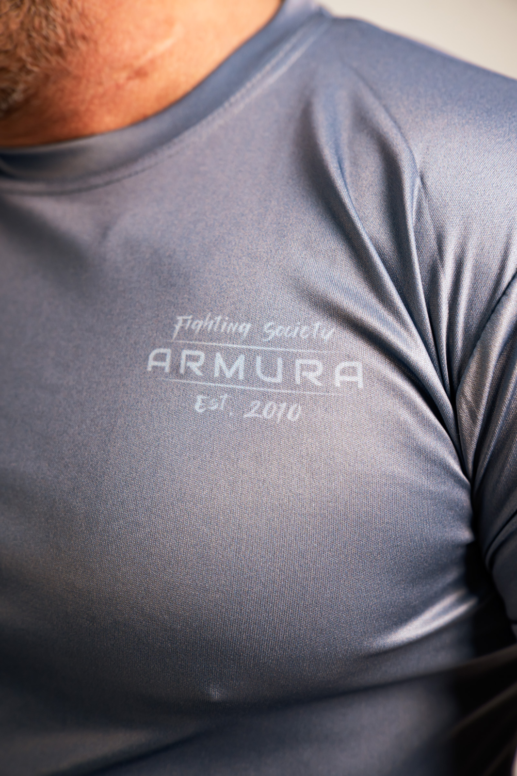 Tricou ARMURA Performance Gri Juniori [1]