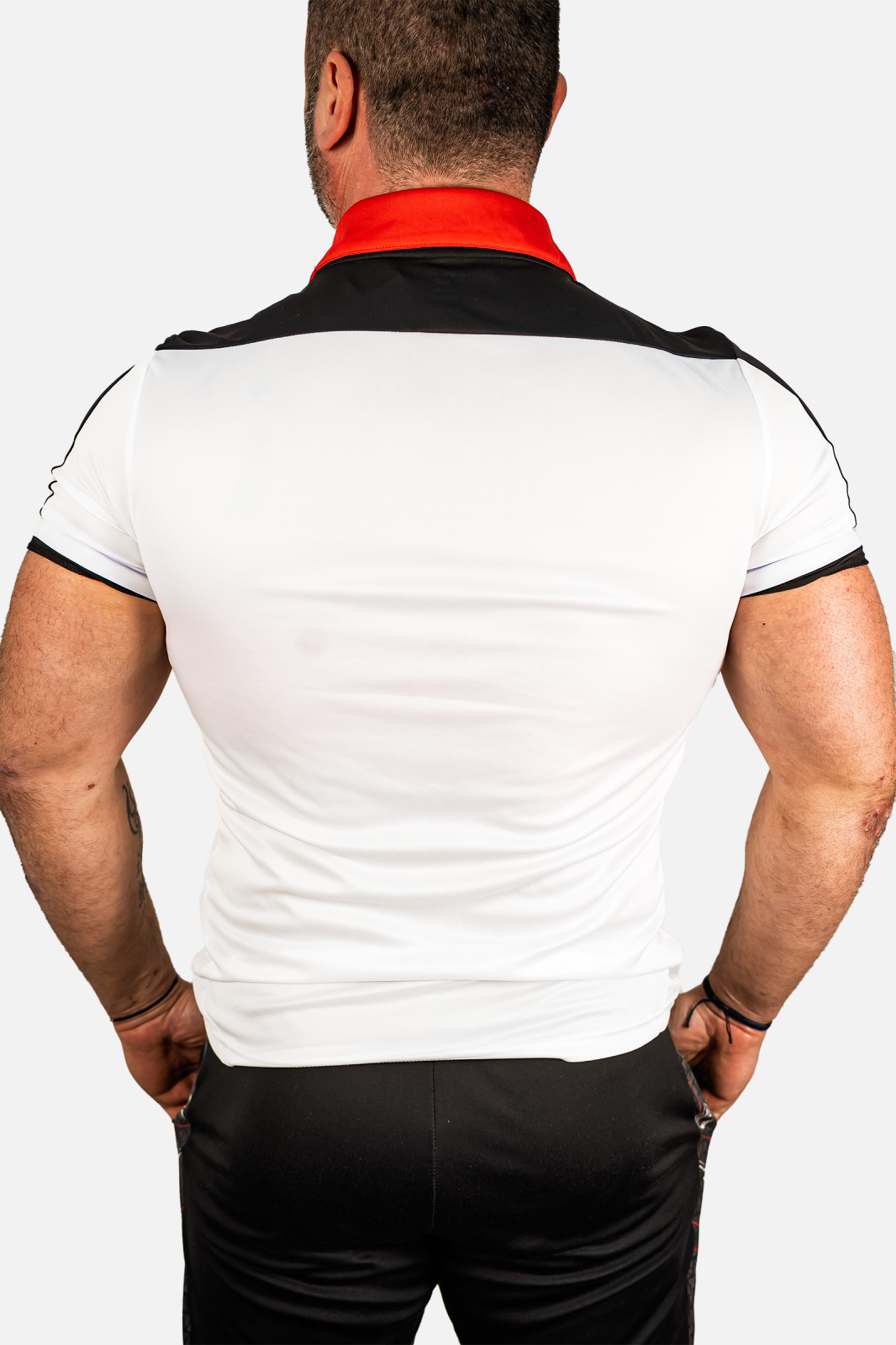 Tricou ERIMA Madrid jersey Alb/negru/Rosu [3]