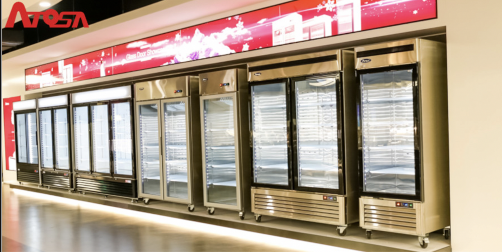 Frigider Profesional 1400l cu Doua Usi de Sticla [10]