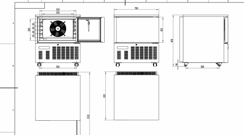 ABATITOR/Blast chiller 5 TAVI GN 1/1 - 600x400 [4]