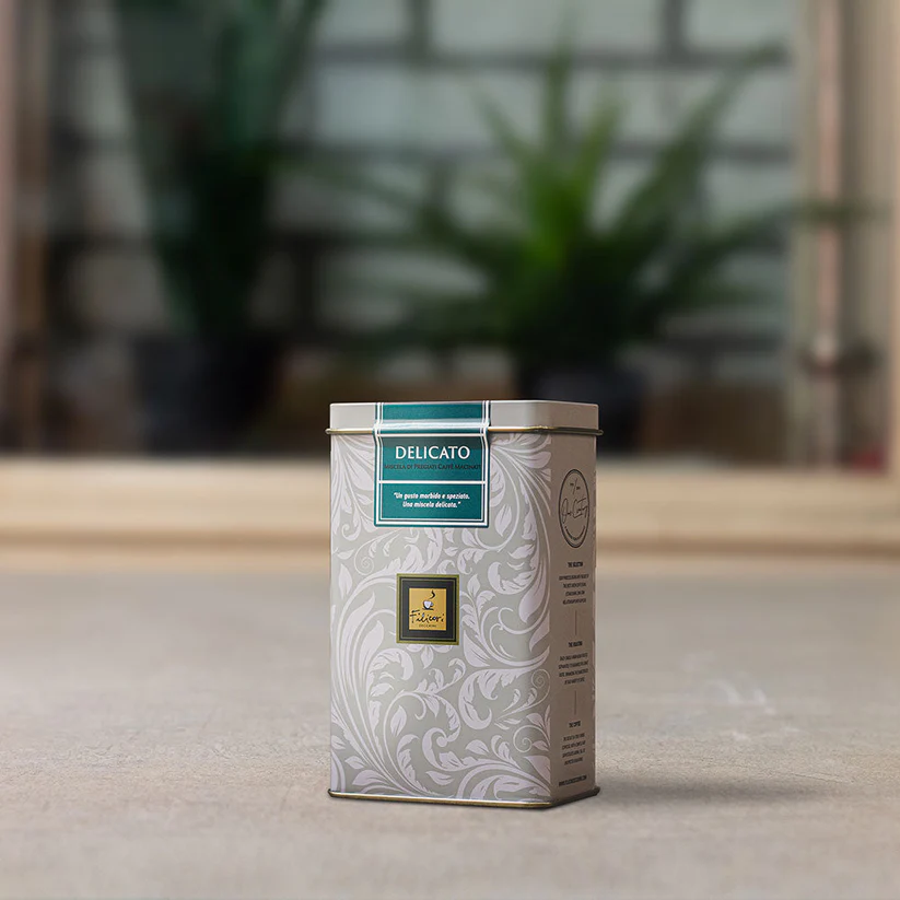 Cafea pentru acasa - Cafea Filicori Zecchini, Gran Crema Delicato 226g, METAL macinata