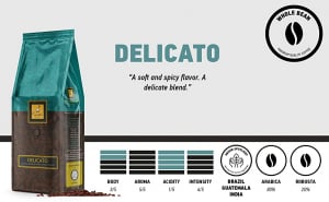 Cafea Filicori Zecchini  Gran Crema Delicato, 1 Kg boabe [1]