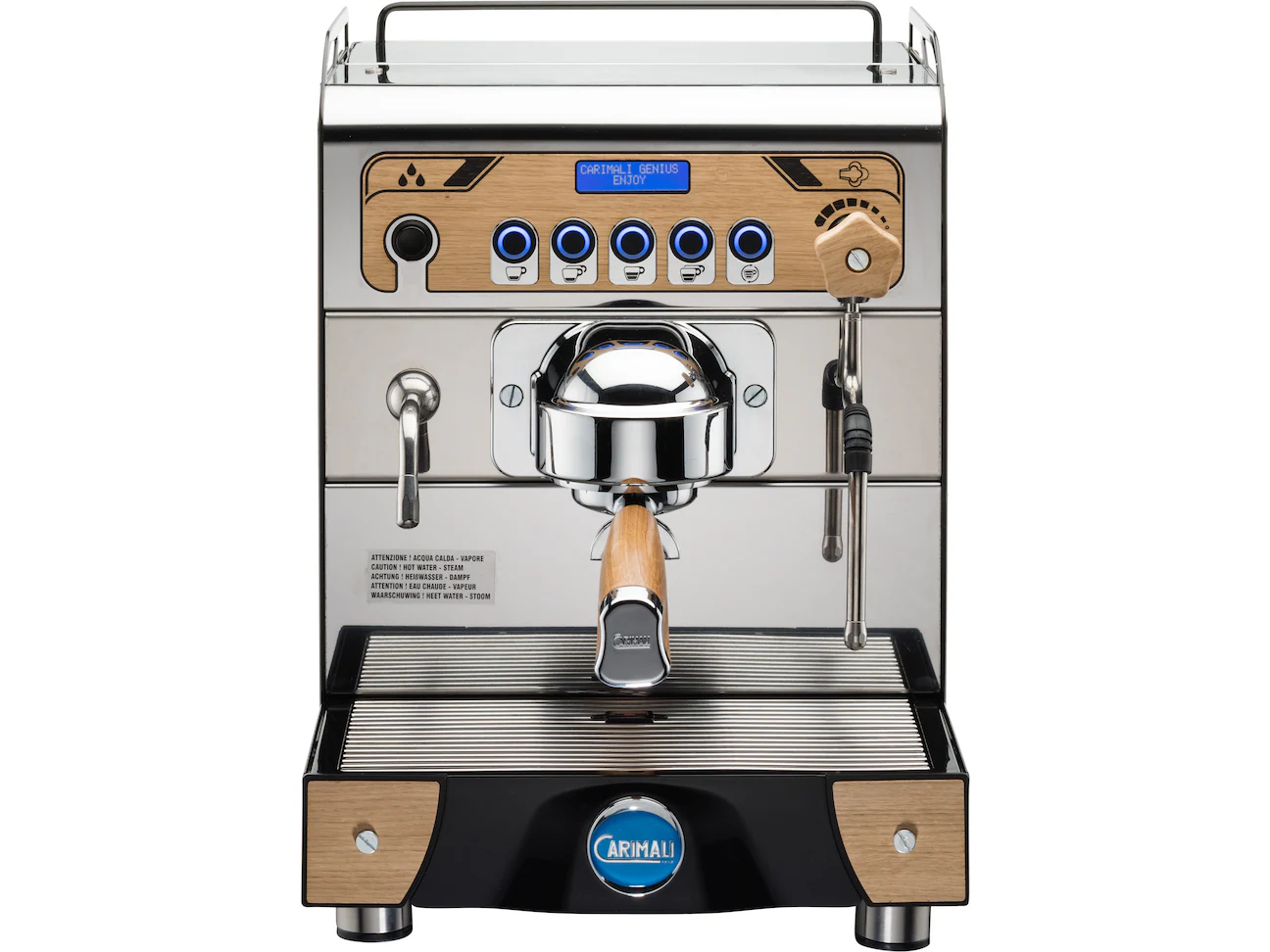 Espressor Profesional Carimali GENIUS 1 Grup/Inox [0]