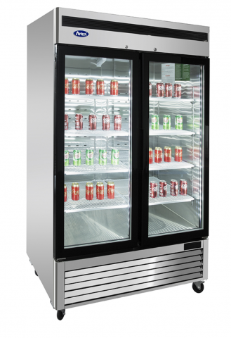 FRIGIDERE - Frigider Profesional 1400l cu Doua Usi de Sticla