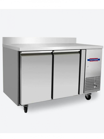 Echipamente HoReCa - Masa Congelare/Freezer 1.4 m - 2 Usi - Roti- Rebord -