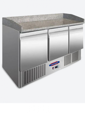 Mese Pizza - Masa de Pizza, Granit 1.4 m  - 3 Usi- 380 L
