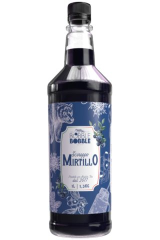 Bubble Boba Tea Syrup - Sirop Coacaze Negre  Bobble Ambalaj 1.3 kg - 1L