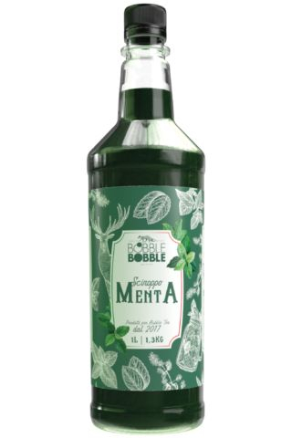 Bubble Boba Tea Syrup - Sirop Menta Bobble Ambalaj 1.3 kg - 1L