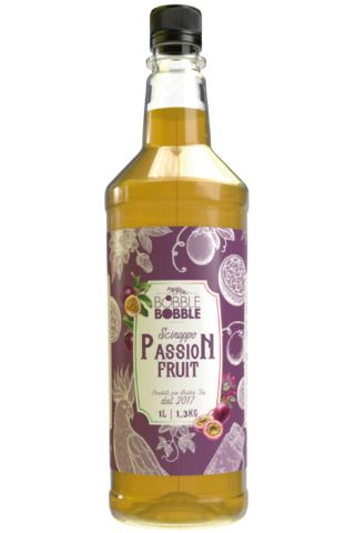 Bubble Boba Tea Syrup - Sirop Fructul Pasiunii  Bobble Ambalaj 1.3 kg - 1L