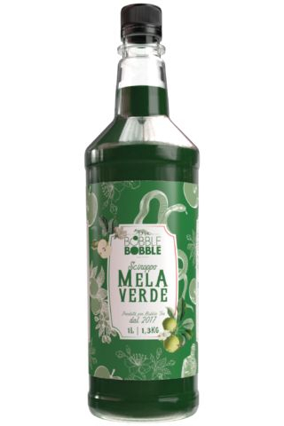Bubble Boba Tea Syrup - Sirop Mar Verde Bobble 1.3 kg -1L