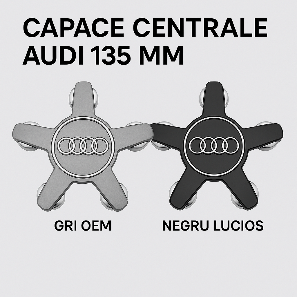 Capace centrale Audi 135mm – Detalii, compatibilitate și opțiuni disponibile