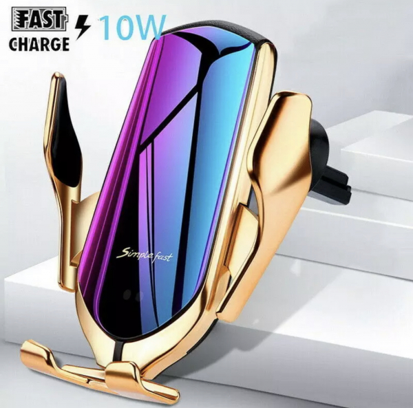 Suport telefon auto cu incarcare wireless [2]