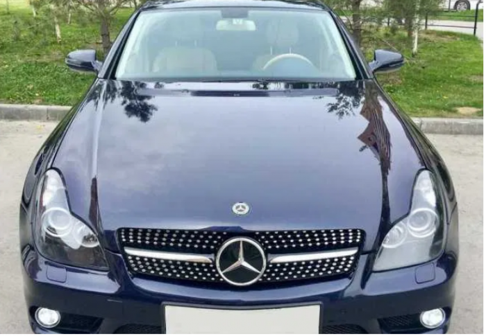 Emblema Mercedes Benz, montare capota, 57mm, A2048170616 [5]
