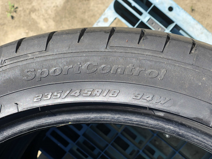 set 2 anvelope 235/45 R18  sh vara Fulda 5mm cu garantie [5]