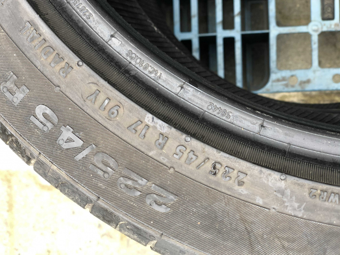 Anvelopa 225/45 R17 sh vara Continental 5mm cu garantie [5]