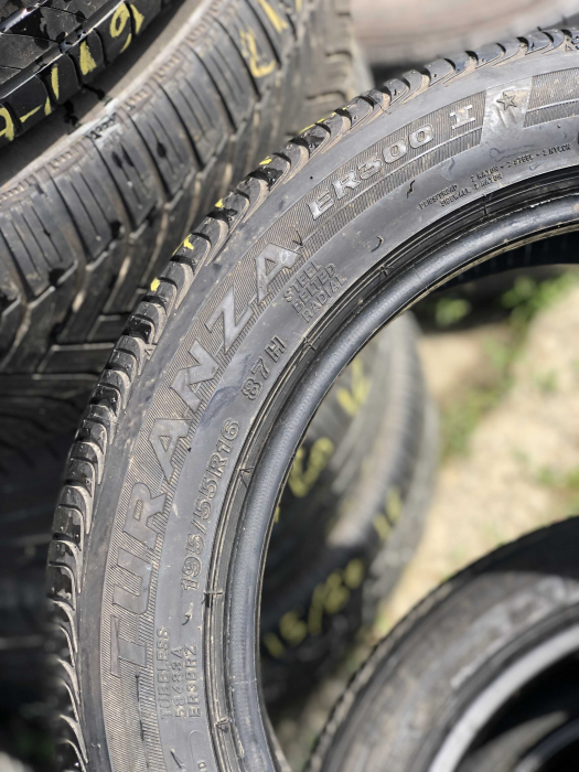 set 2 anvelope 195/55 R16 87H Runflat sh vara Bridgestone 5mm cu garantie [4]