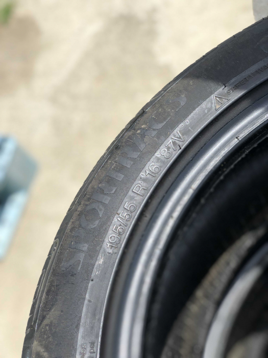set 2 anvelope 195/55 R16 sh vara Vredestein 6.5mm cu garantie [5]