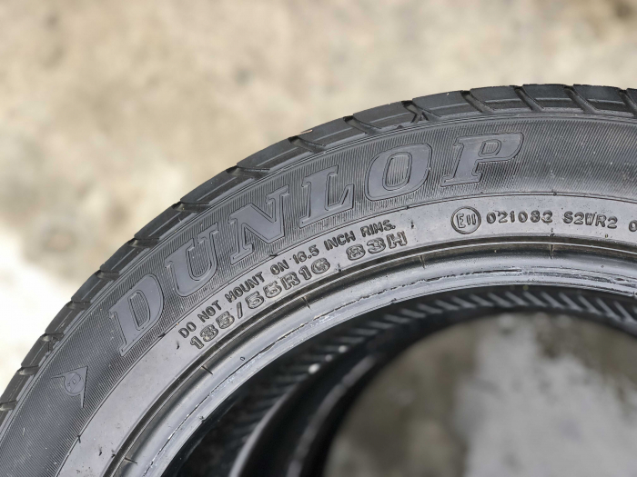 set 2 anvelope 185/55 R16 83H sh vara Dunlop 5mm cu garantie [4]
