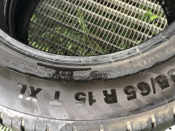 set 2 anvelope 185/65 R15 XL 92T sh vara Continental 7mm cu garantie [4]