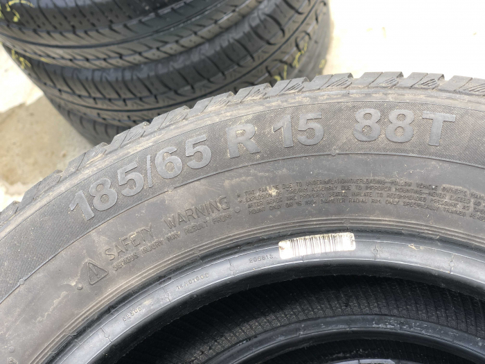 set 2 anvelope 185/65 R15 88T sh vara Continental 6mm cu garantie [4]