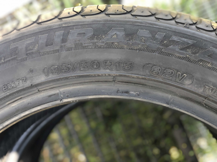set 2 anvelope 195/50 R15 82V sh vara Bridgestone 6mm cu garantie [4]