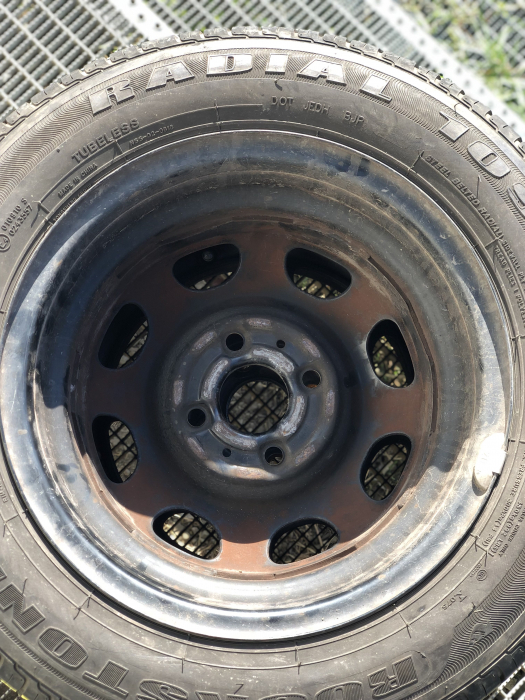 Roata rezerva VW sh 175/65 R13 80T vara Radial 8mm SH + 4x100 5.5JX13H2 ET43 6N0601027D [9]