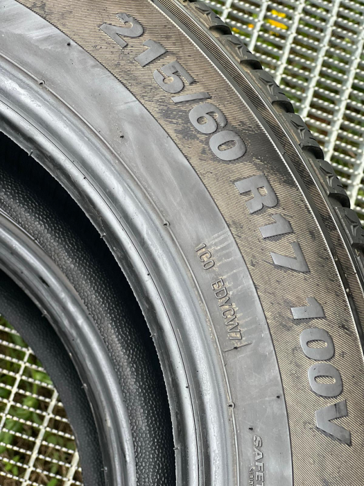 set 2 anvelope 215/60 R17 100V sh iarna Kumho 7.5mm cu garantie [6]
