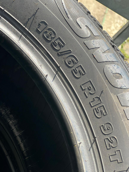 set 4 anvelope 185/65 R15 92T sh iarna Riken 7mm cu garantie  [7]