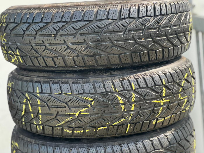 set 4 anvelope 185/65 R15 92T sh iarna Riken 7mm cu garantie  [3]