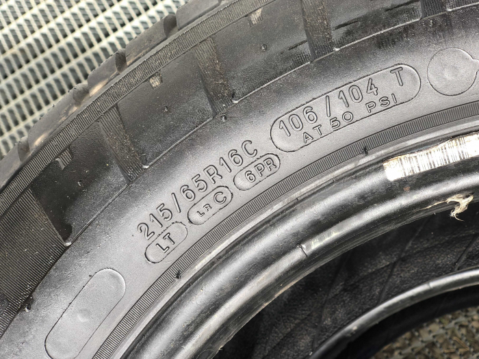 set 2 anvelope 215/65 R16C 106/104T sh vara M+S Michelin 6mm cu garantie [5]