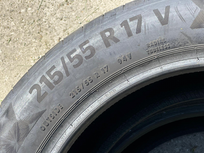 set 2 anvelope 215/55 R17 94V sh vara Continental 6mm cu garantie [6]