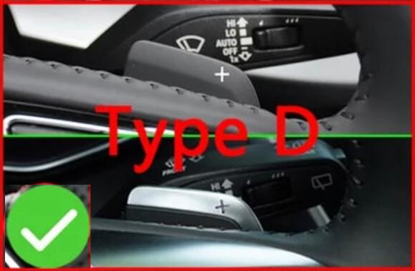 Set 2 padele volan pentru Audi, Shift Paddle, Audi A3 A4 S4 S5 A6 S6 C8 A7 A8 D5 Q5 Avant Quattro 2019 2020 2021 [5]