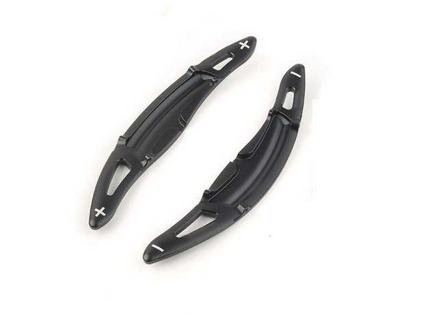 Set 2 padele volan pentru Porsche, Shift Paddle, Macan Cayenne 911 Carrera 991 Boxster/Cayman 718 Panamera 2016-2018 [2]