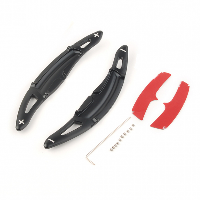 Set 2 padele volan pentru Porsche, Shift Paddle, Macan Cayenne 911 Carrera 991 Boxster/Cayman 718 Panamera 2016-2018 [3]