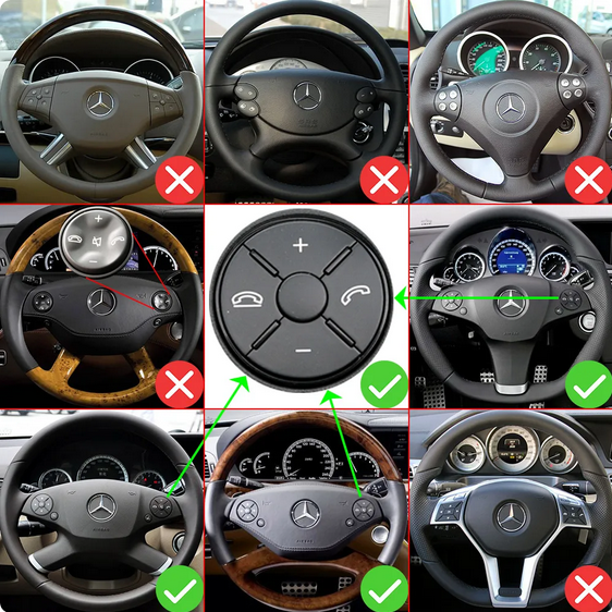 Set 2 padele volan pentru Mercedes-Benz, Shift Paddle W212 S212 C207 A207 X164 W221 R171 W251 W164 MB W204 X204 R230 [7]