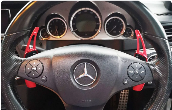 Set 2 padele volan pentru Mercedes-Benz, Shift Paddle W212 S212 C207 A207 X164 W221 R171 W251 W164 MB W204 X204 R230 [6]
