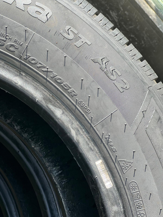 set 4 anvelope 195/75 R16C 107/105R sh iarna Hankook 6.5mm cu garantie [9]