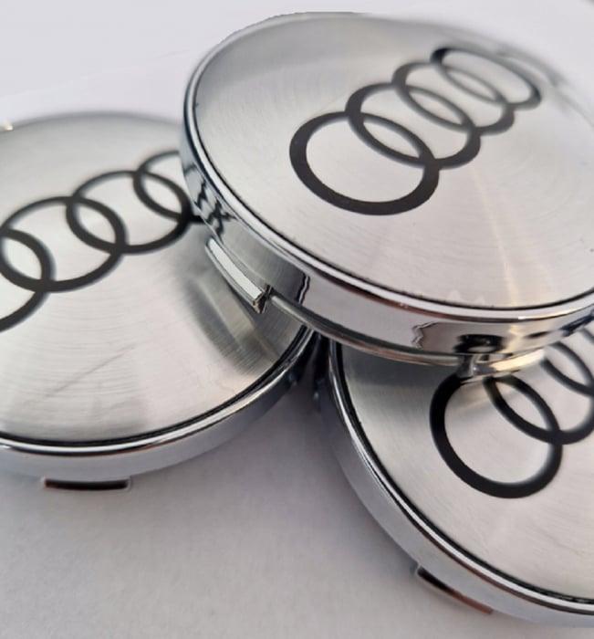 Set 4 Capace jante aliaj Audi 60mm [3]